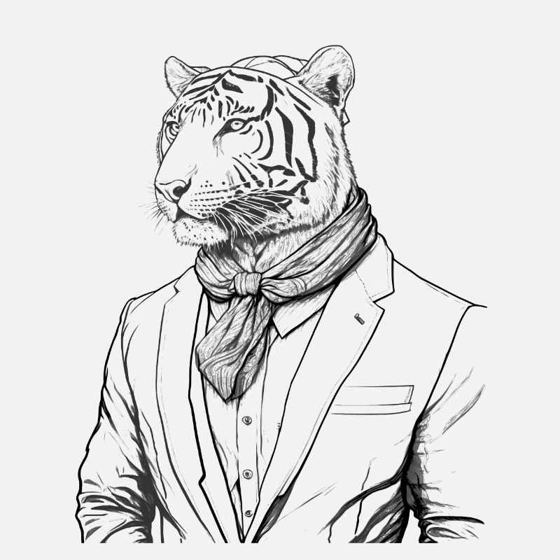 Gentleman Tiger Gift