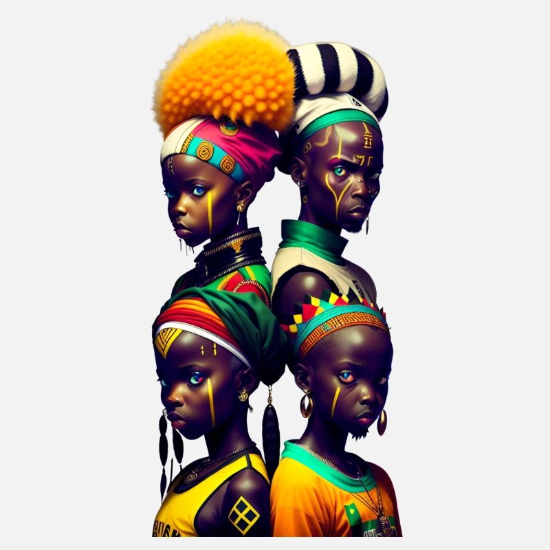 African faces