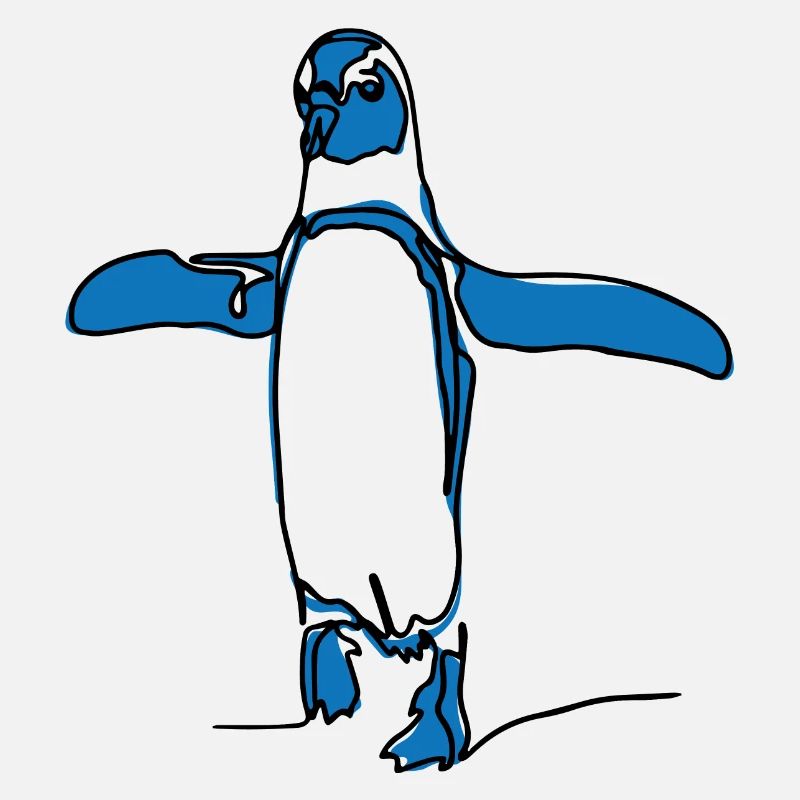 Penguline blau