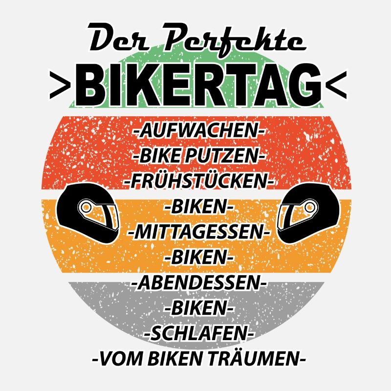 Motorradfahrer Motorradfahrerin Biker Sprüche