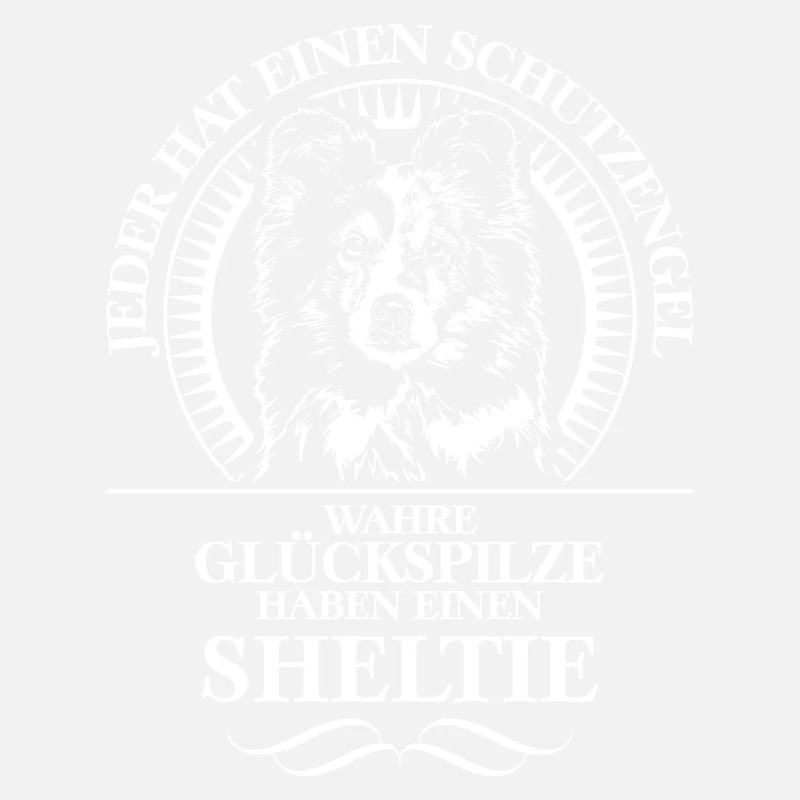 SHELTIE Schutzengel Hundespruch Hunde WILSIGNS