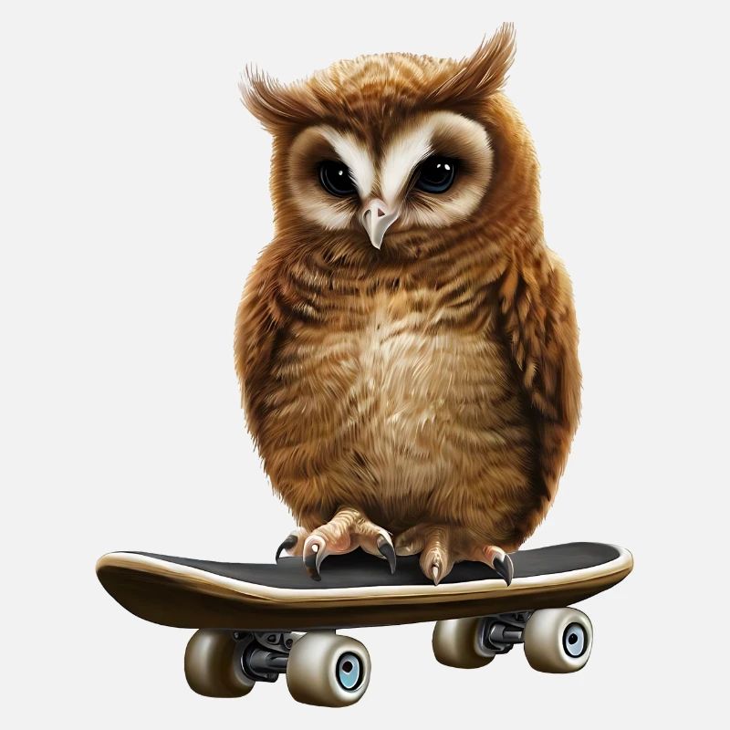 Skater Eule