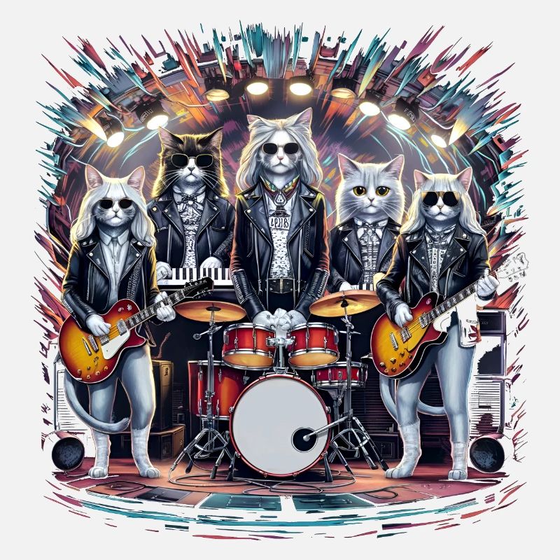 Rockin' Cats Psychedelische Hommage