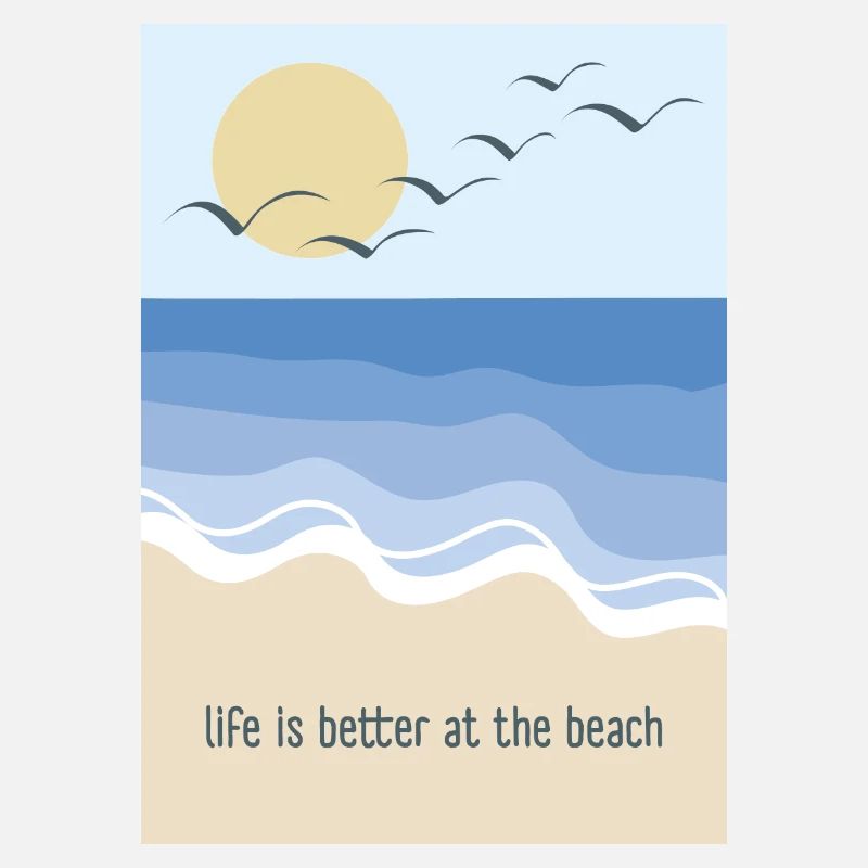 Life is better at the beach