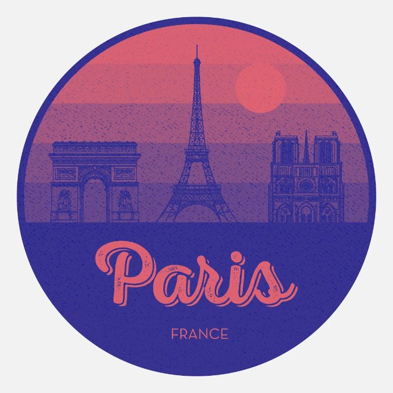 Paris Stadt der Liebe – Eiffelturm Design