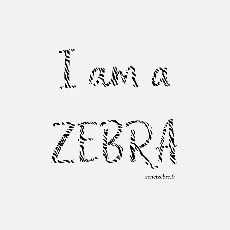 I am a zebra