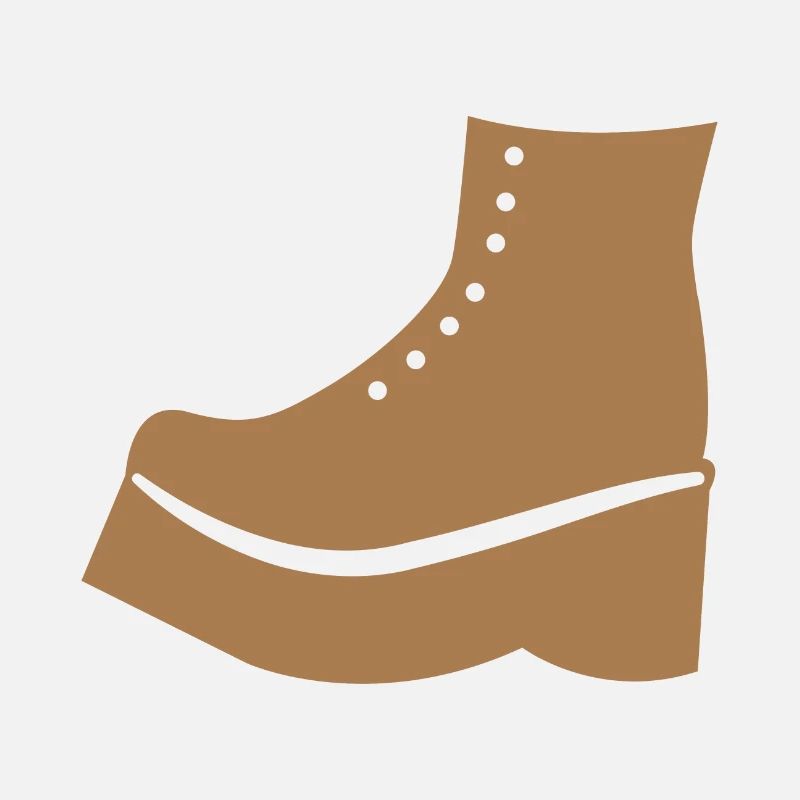 Brown Boot shoe