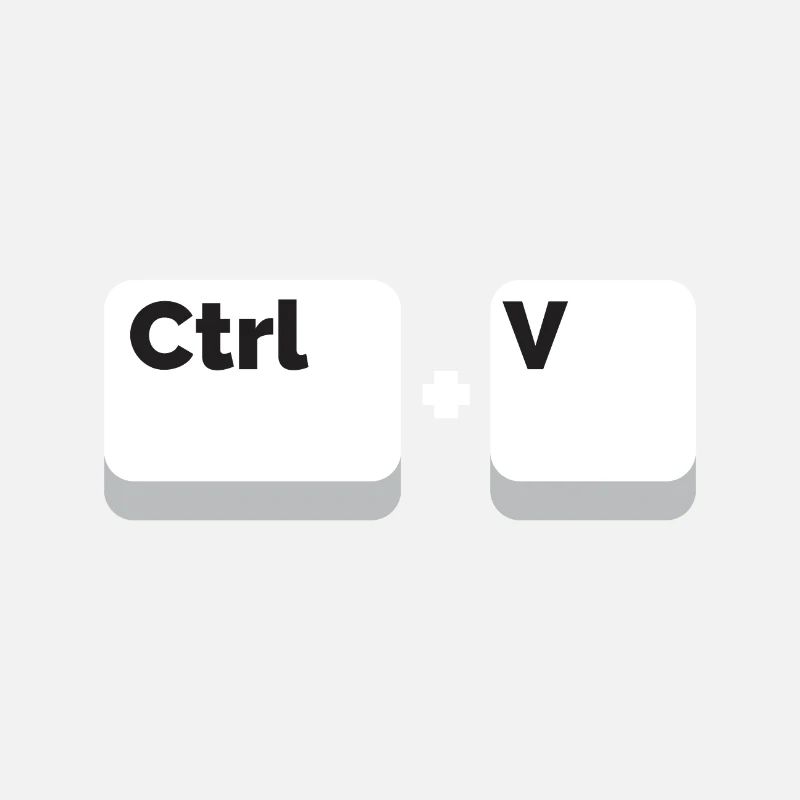 Couples Ctrl + V twins father and son gift