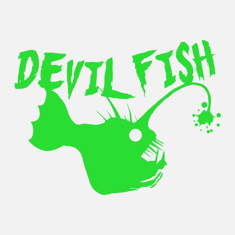 Fisch Teufelsfisch Lustige Geschenkidee