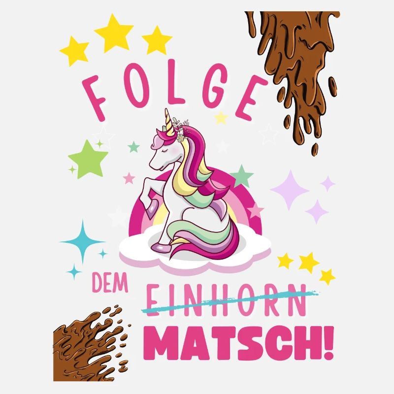 Muddy run shirt mud Matsch Lauf Einhorn obstacle