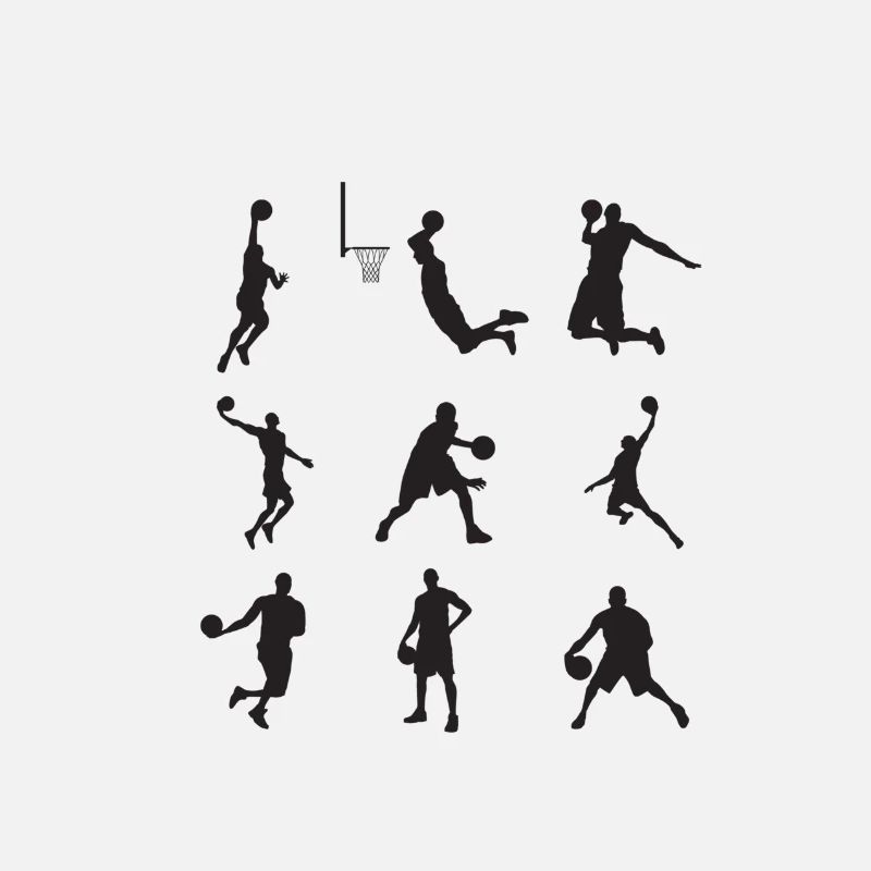 joueurs de basket