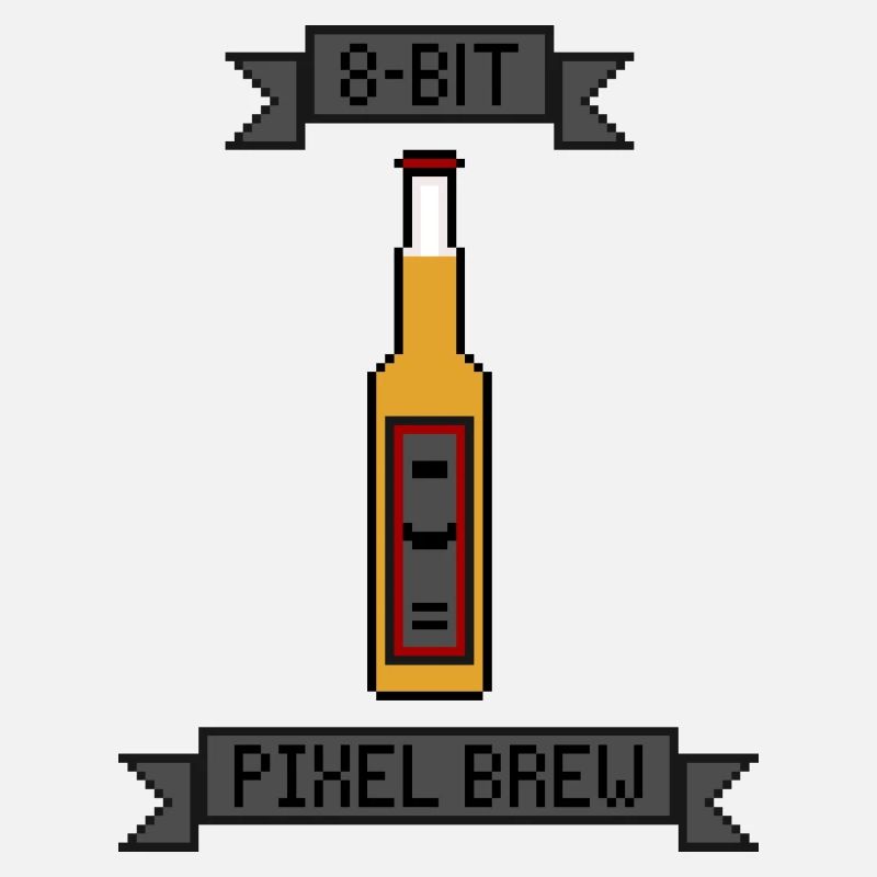 Bière Pixel rétro 8 bits