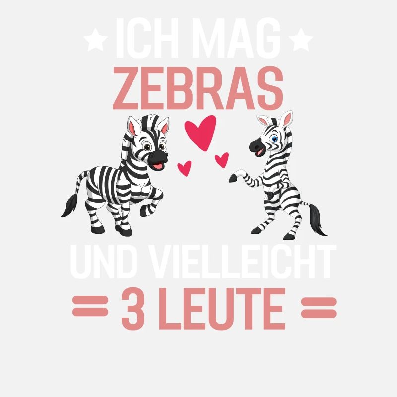 Lustige Geschenkidee Afrika Zoo Tier Zebra