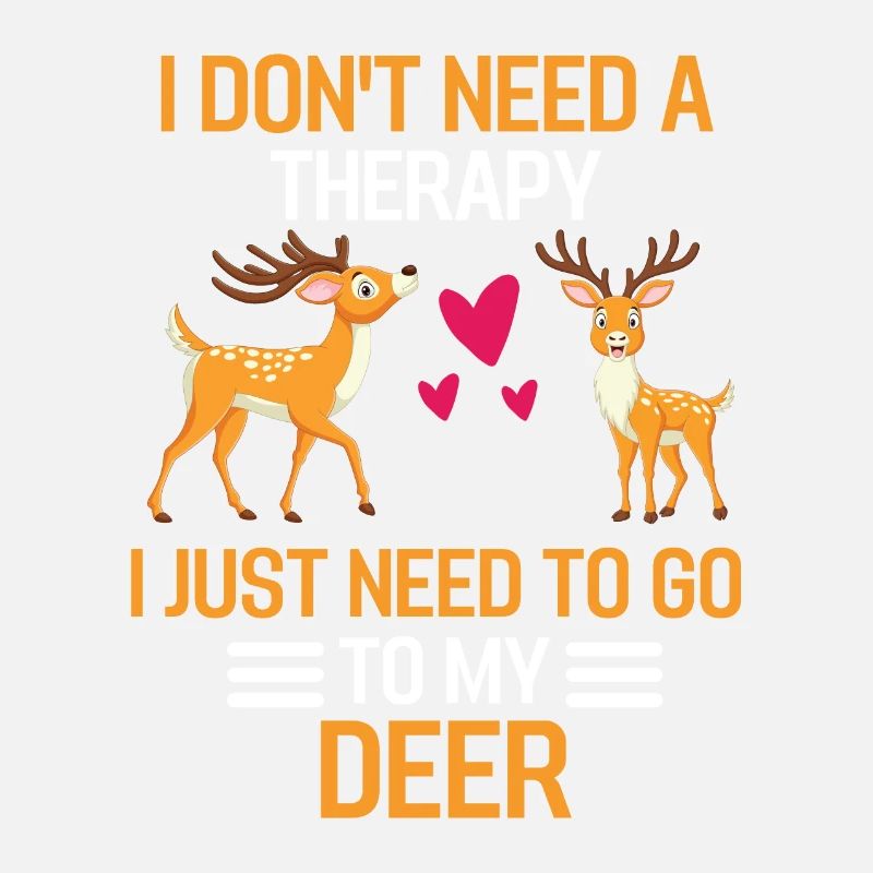 Deer Therapy Forest Dwellers Gift Forest Deer
