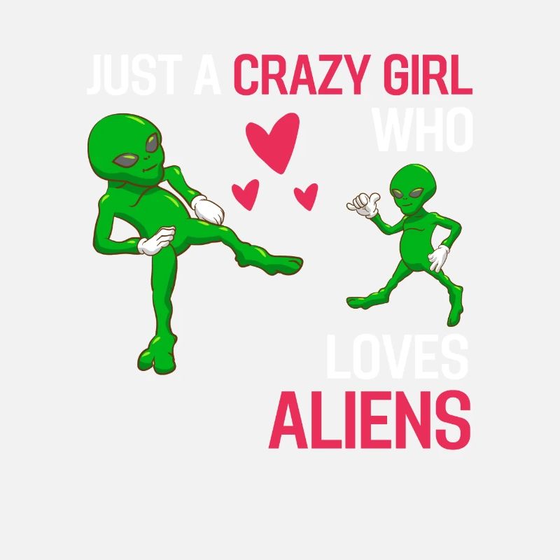 Alien Sci Fi Girl Gift Alien