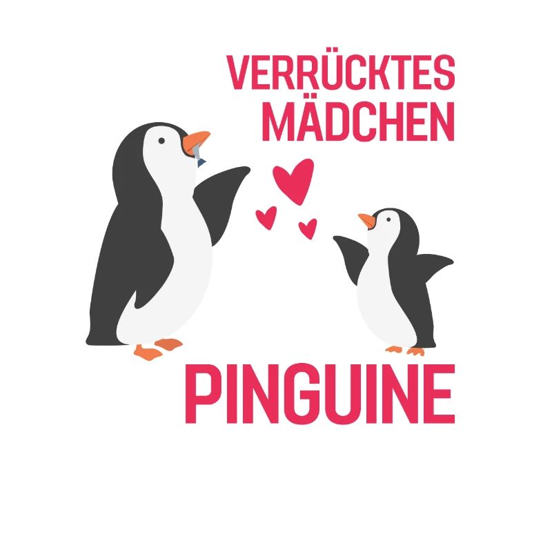 Pinguin Mädchen Zoo Tier Geschenk Vogel Pinguin