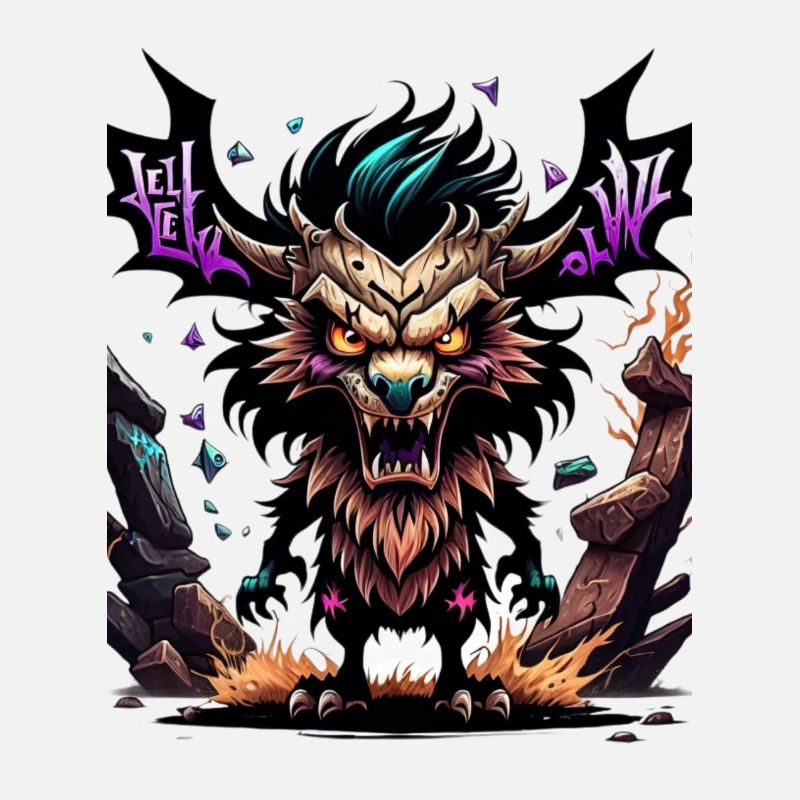 Monstre graffiti