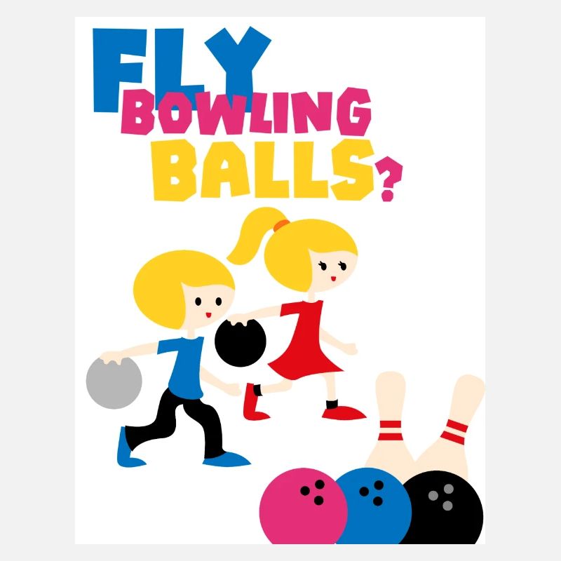 Fliege dich in Bälle. Spielen Sie Bowling.
