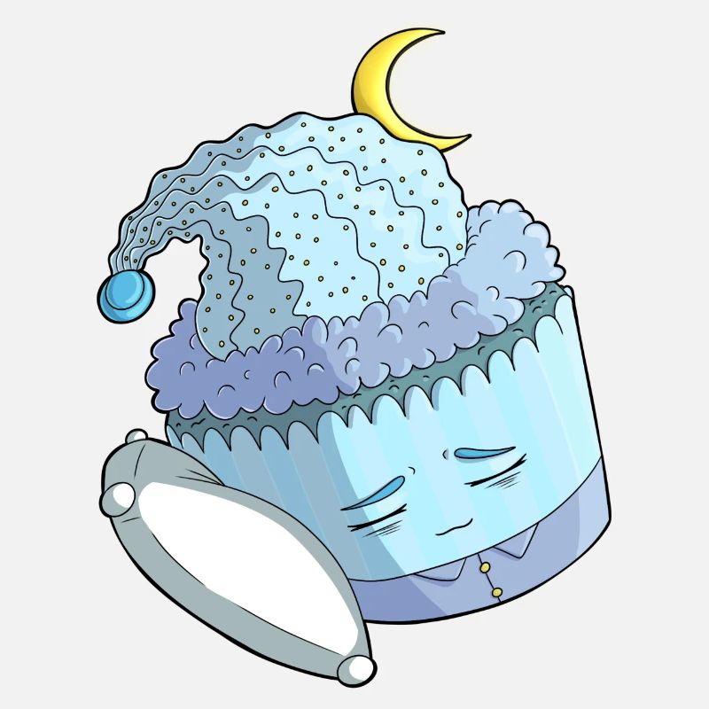 Sleeping Cupcake