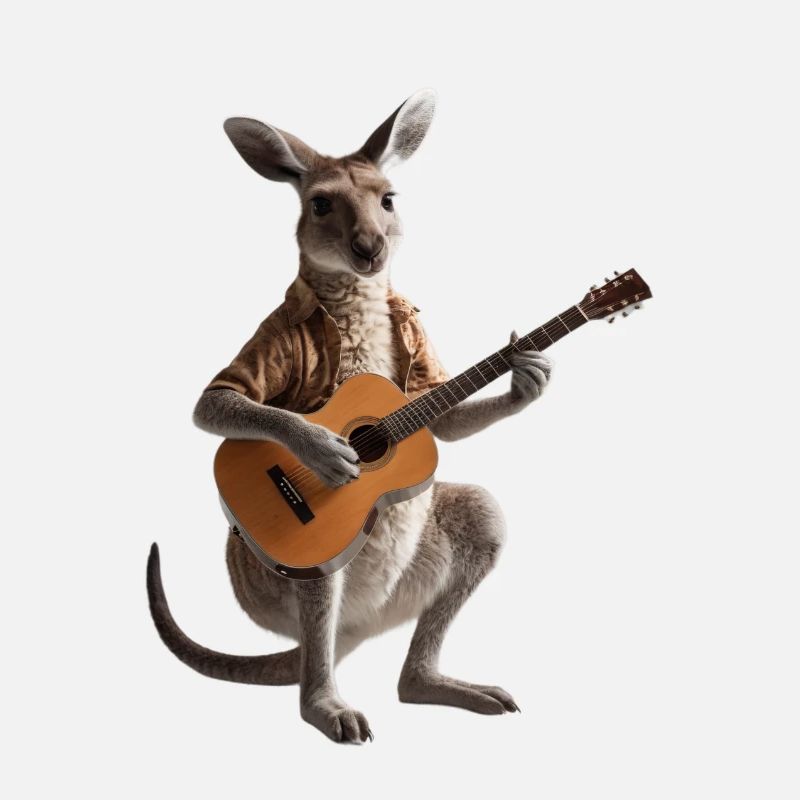 Känguru-Gitarre