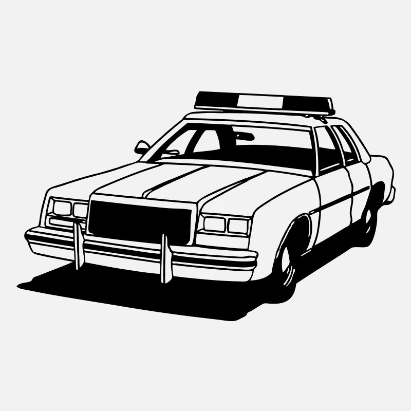 Police Car Retro