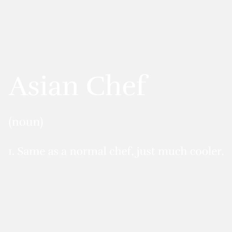 Chef asiatique