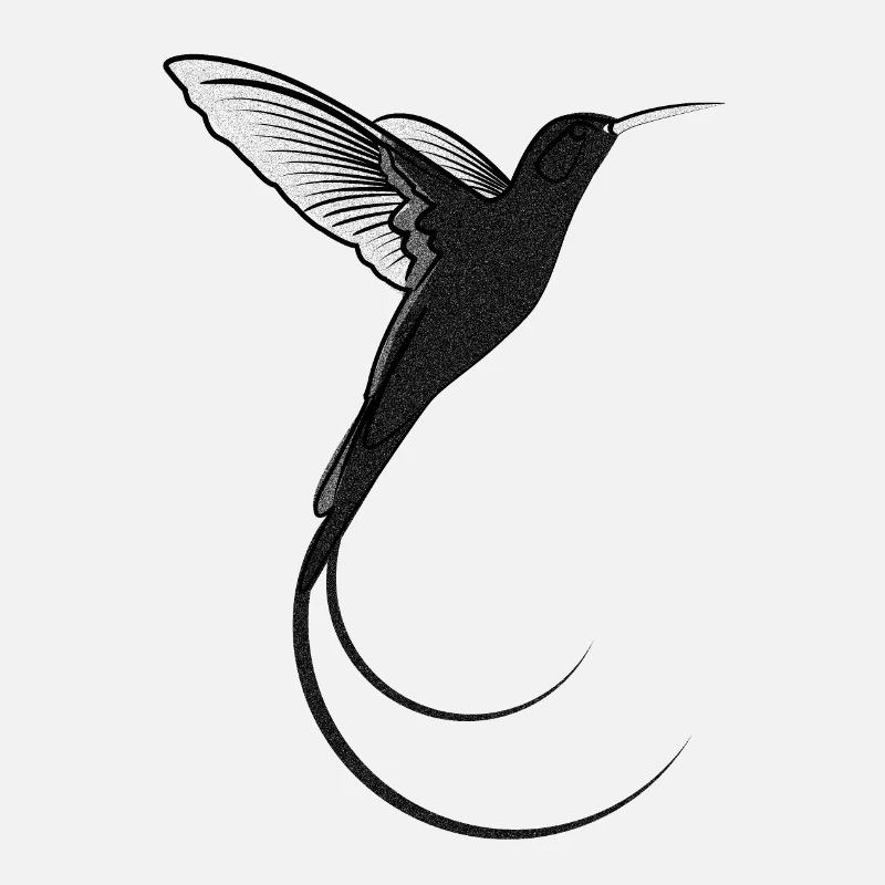 Colibri design sable noir