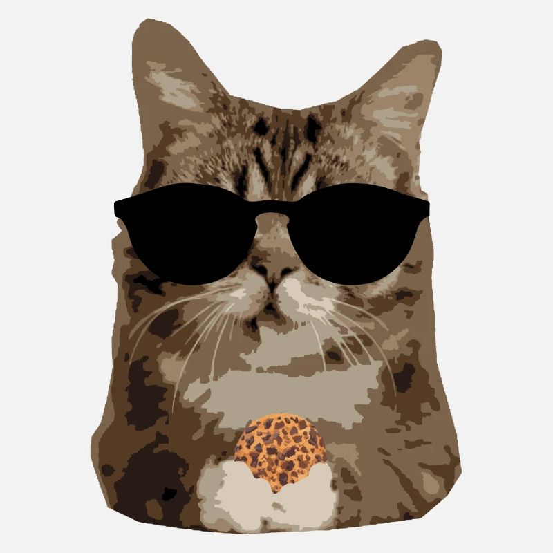 Cat biscuit sunglasses - chill