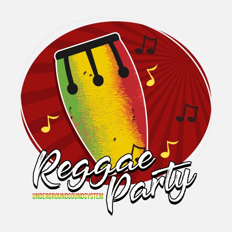 Reggae Party Drum Tee