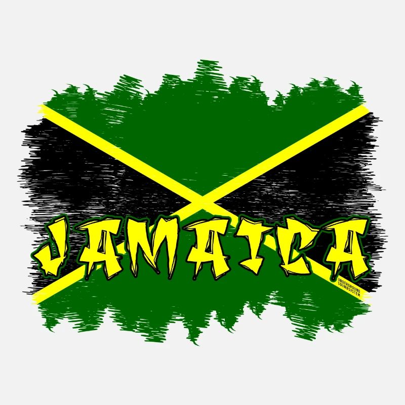 Jamaika Graffiti Flag Design