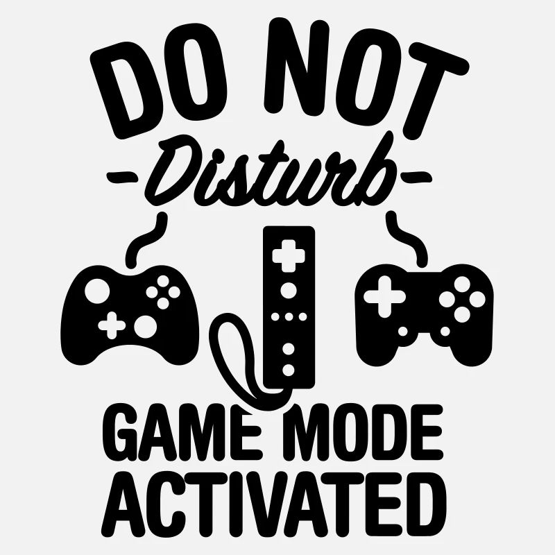 Do not disturb game mode activated