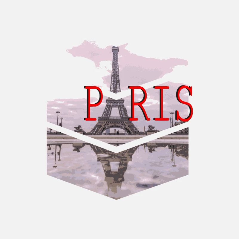 Paris Skyline Eiffelturm Silhouette