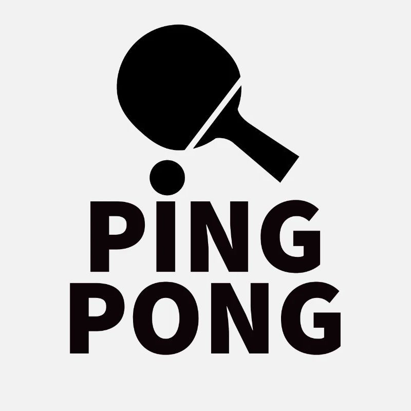 PING PONG Energetic Abstract Design