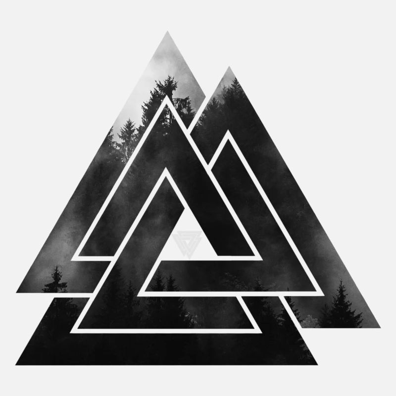 Valknut Wikinger Symbol