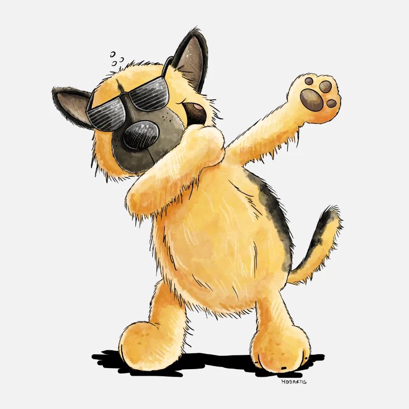 Dab Dance Deutscher Schäferhund