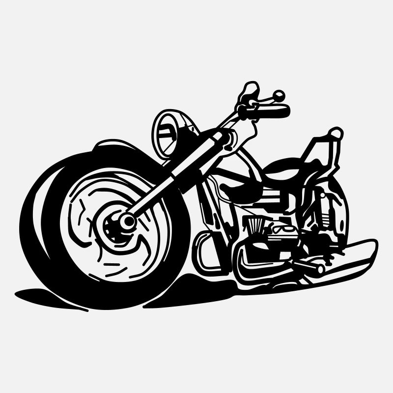 Kultige Chopper Silhouette