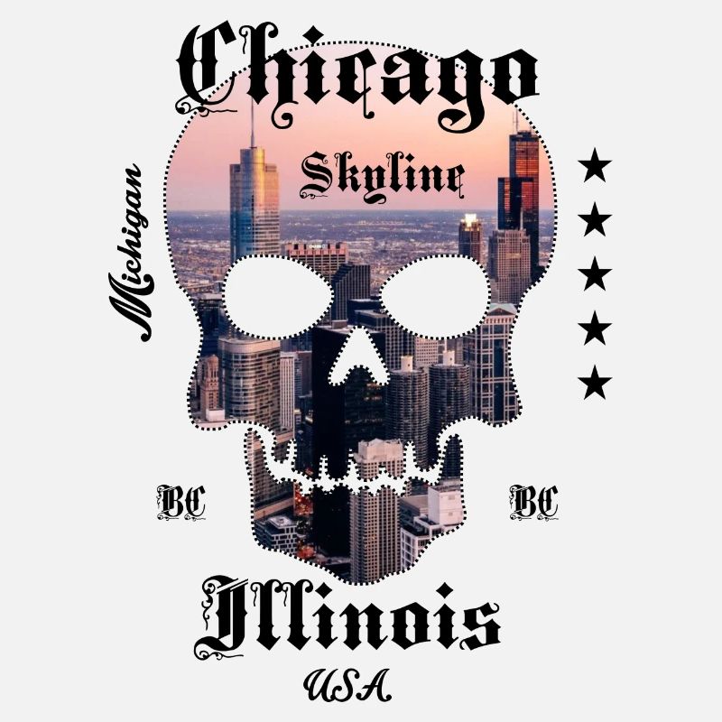 Crâne d’horizon de Chicago