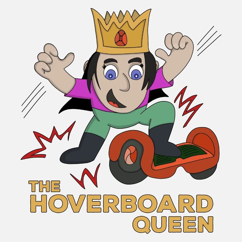 Die Hoverboard Queen