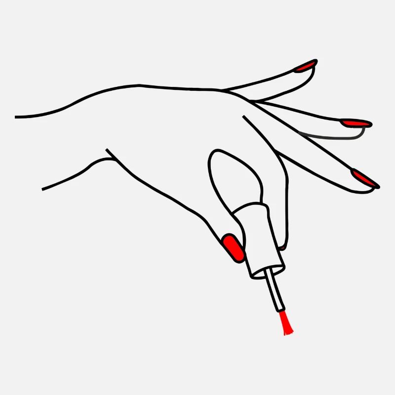 Nail Polish pedicure logo 3