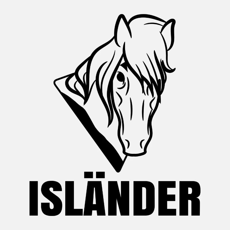 Pferde Pferdeliebe Hengst Isländer Spruch