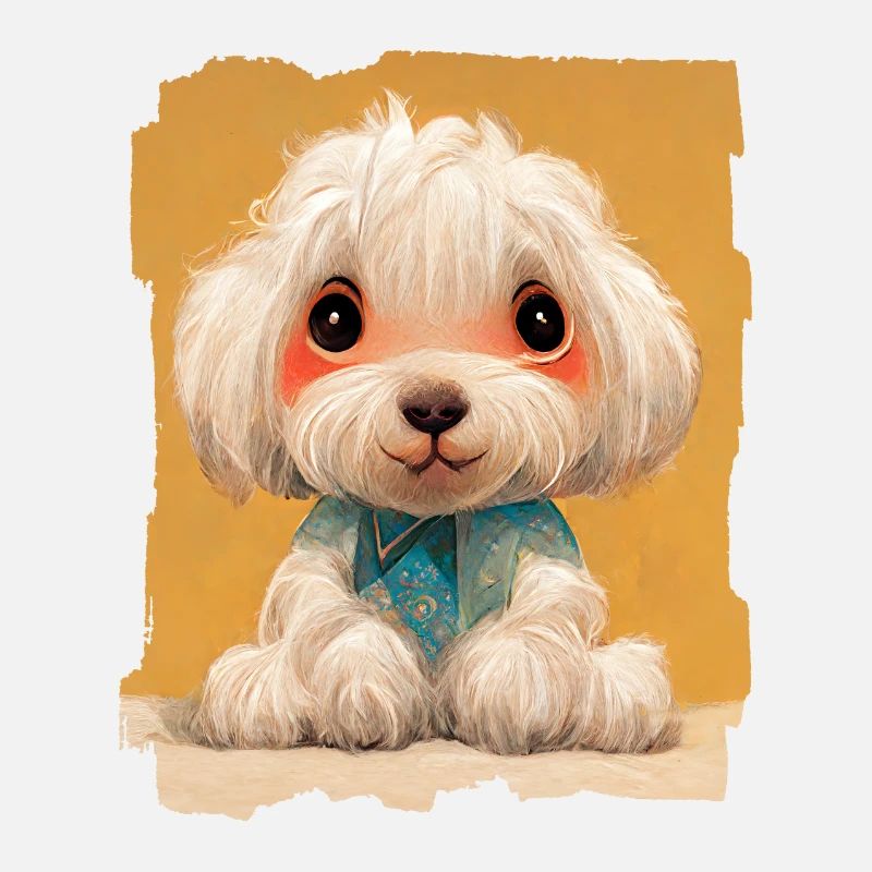 Bébé Bichon Chien Mignon