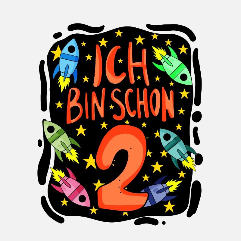 2 Jahre alt Junge - 2 Geburtstag - Ich bin 2