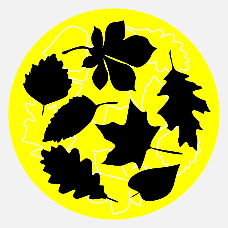 Herbst Kreis Blätter