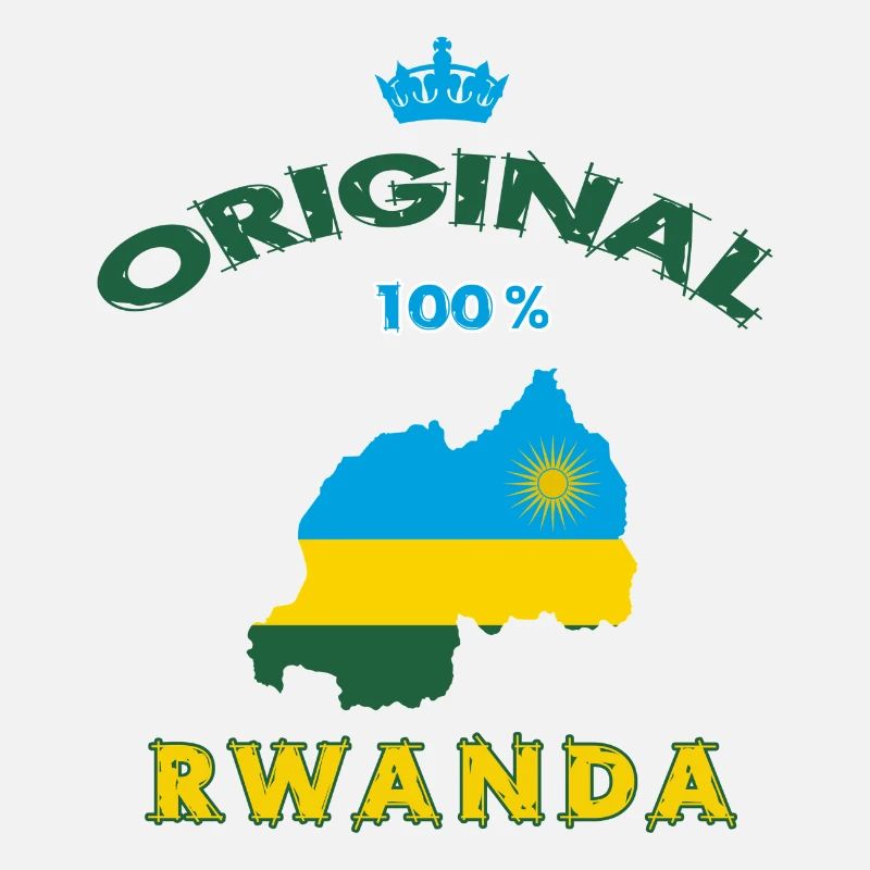 Rwanda original 100% flag design