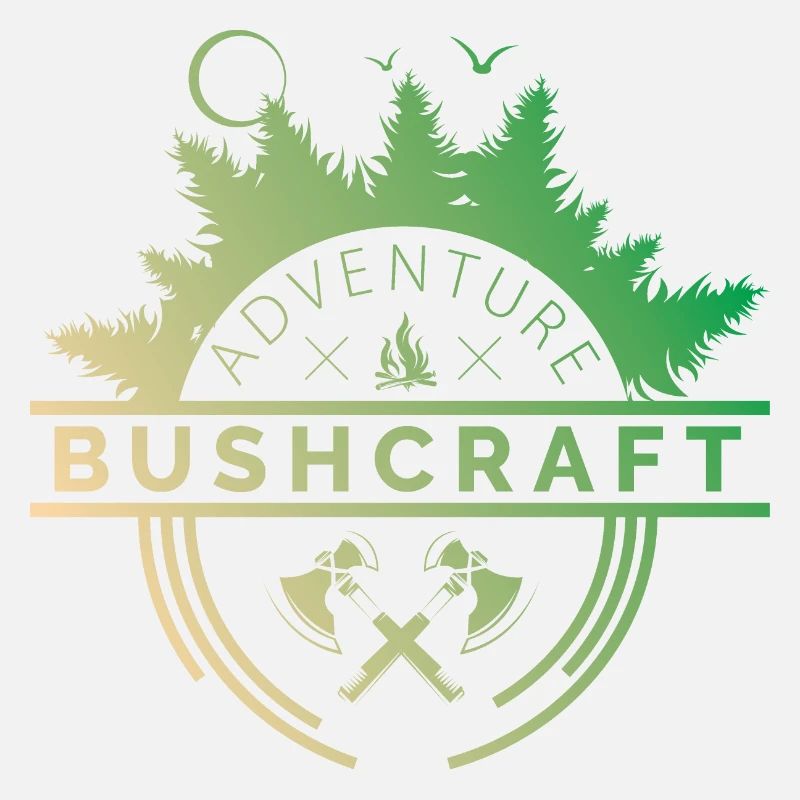 bushcraft suvival symbol logo icon adventure