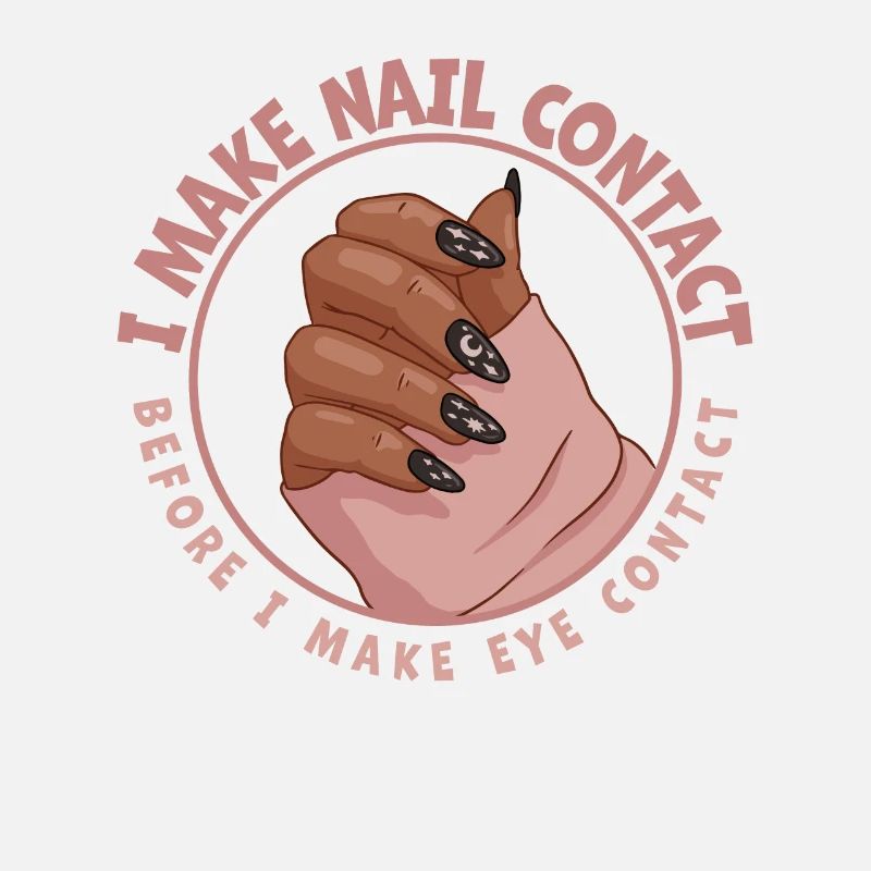 I make nail contact before nail tech