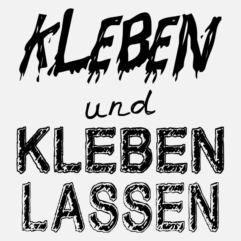 Kleben und kleben lassen