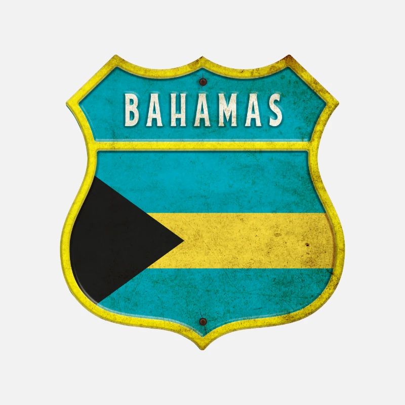 Design du drapeau des Bahamas