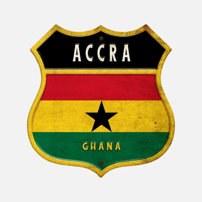 Design du drapeau d'Accra