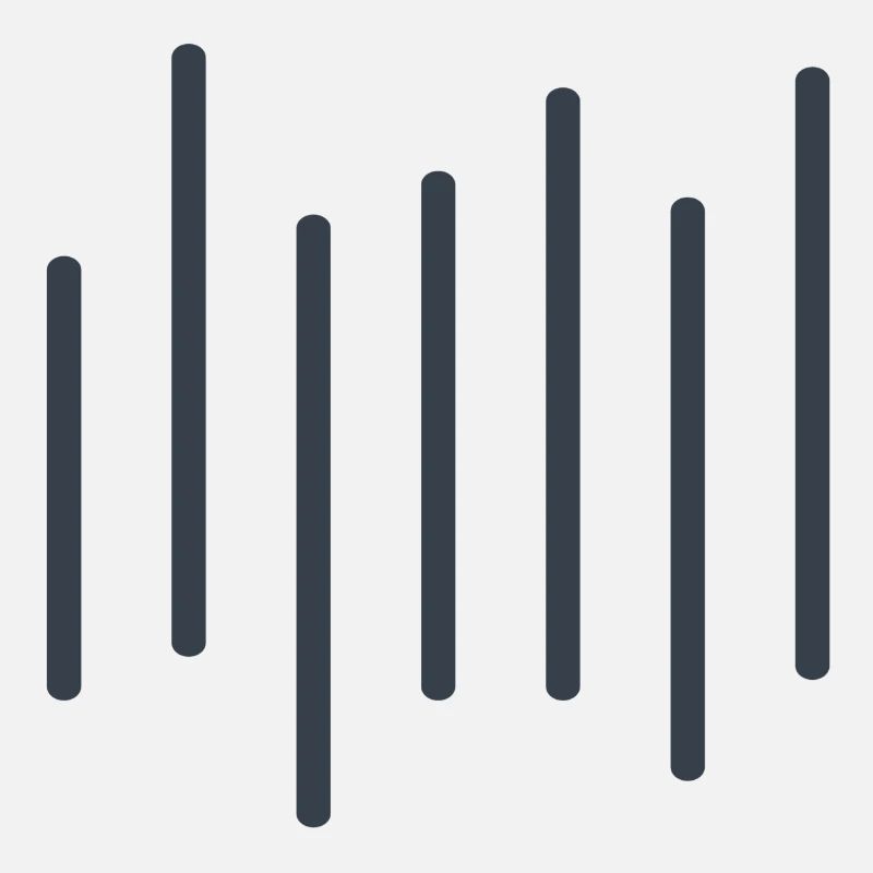Linienrhythmus Dunkelblau